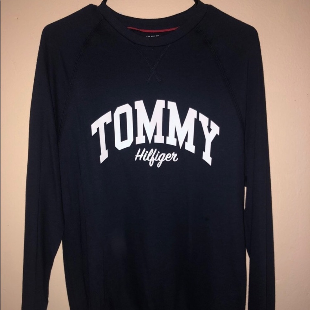 Tommy Hilfiger Sleepwear Mens Long Sleeve Shirt